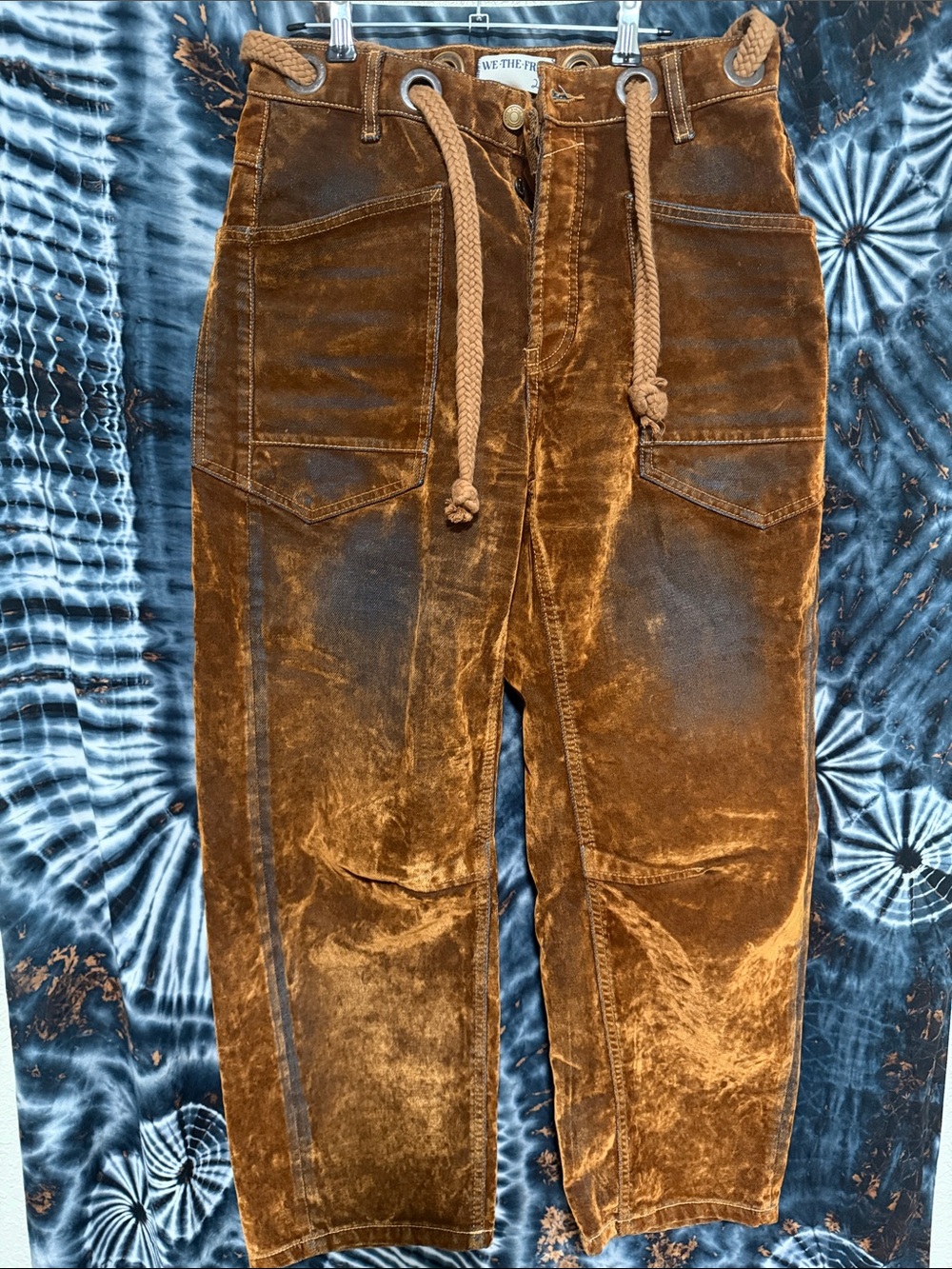 Free People Flocked Moxie Jeans
